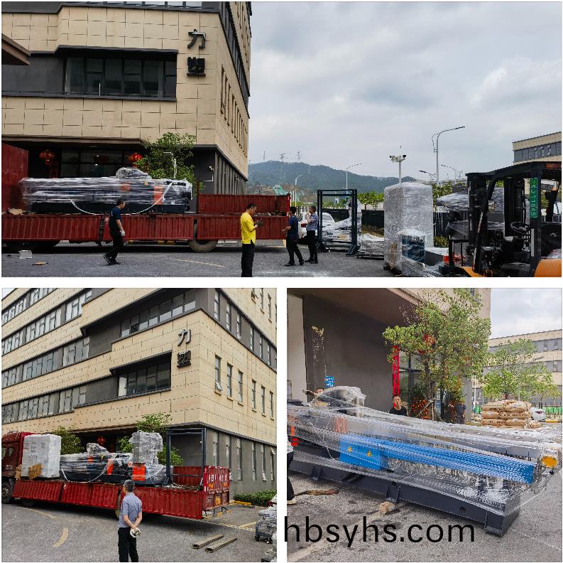 力塑TPE引進雙螺桿擠齣機+水下切生(sheng)産線自動化設備